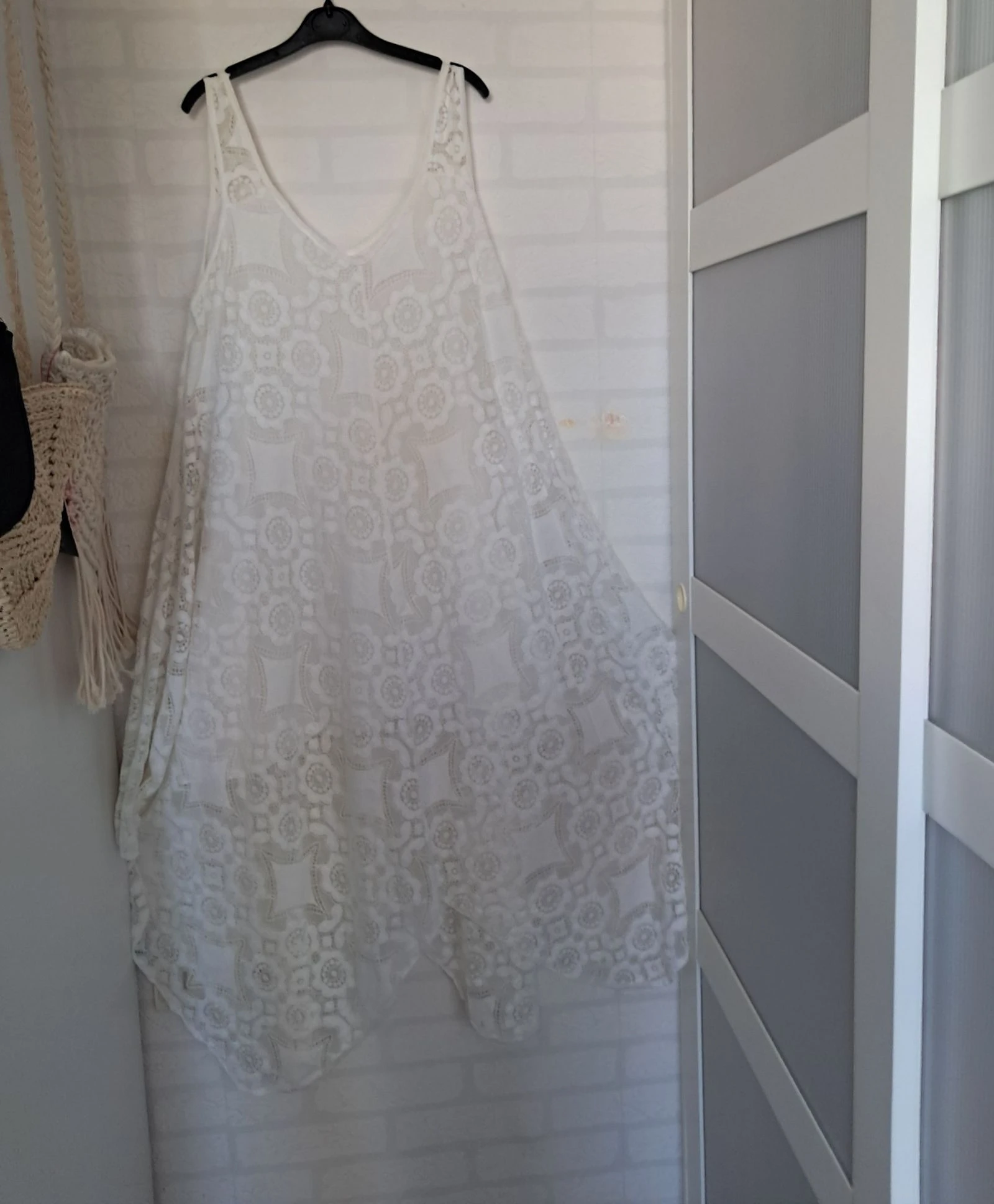 Robe blanche XL